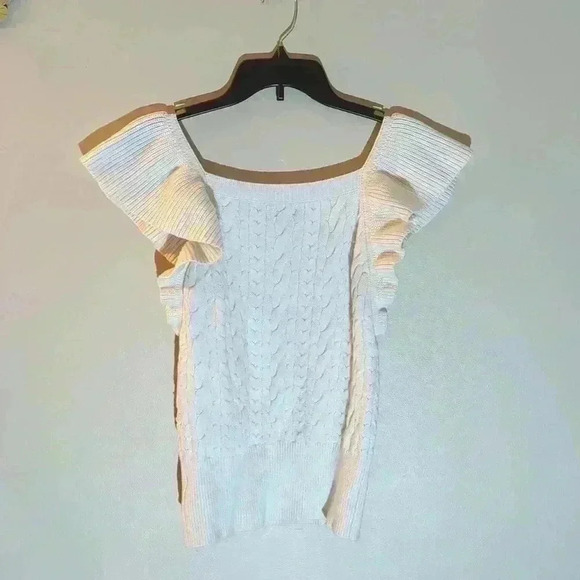 A new day sweater tank, size small, white - Picture 4 of 4